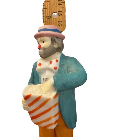 Vintage Emmett Kelly Jr. Flambro Clown Figurine – Popcorn – EKJ Collection - Picture 6 of 7